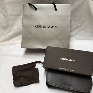 New Giorgio Armani Eyeglass Case